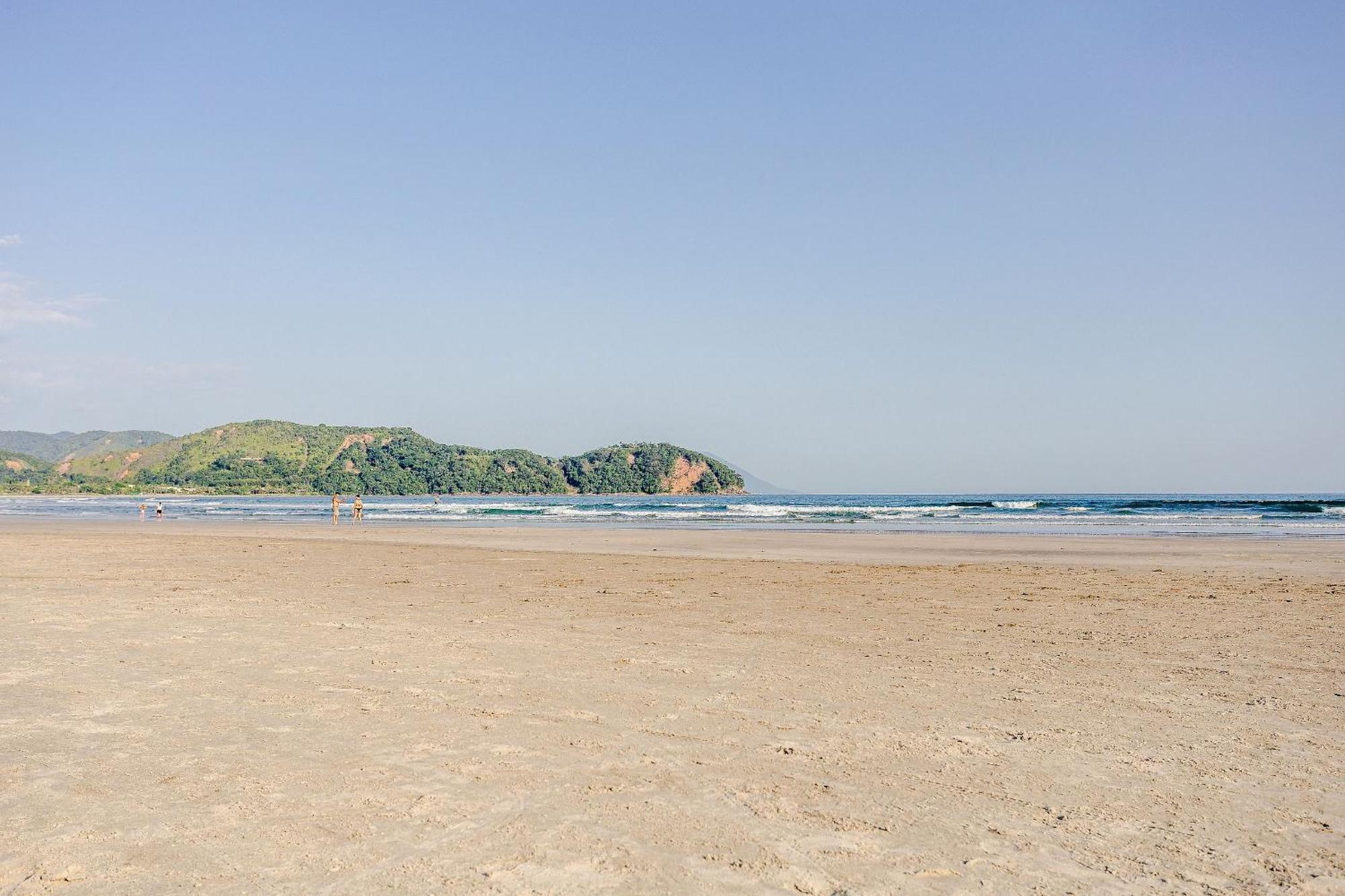 Casa Dos Passaros Na Areia A 20M Da Praia Da Baleia Com 3 Suites E 1 Dorm, Com Ar Condicionado, Wifi, Smart Tv, Cozinha Completa E Churrasqueira São Sebastião Exterior foto