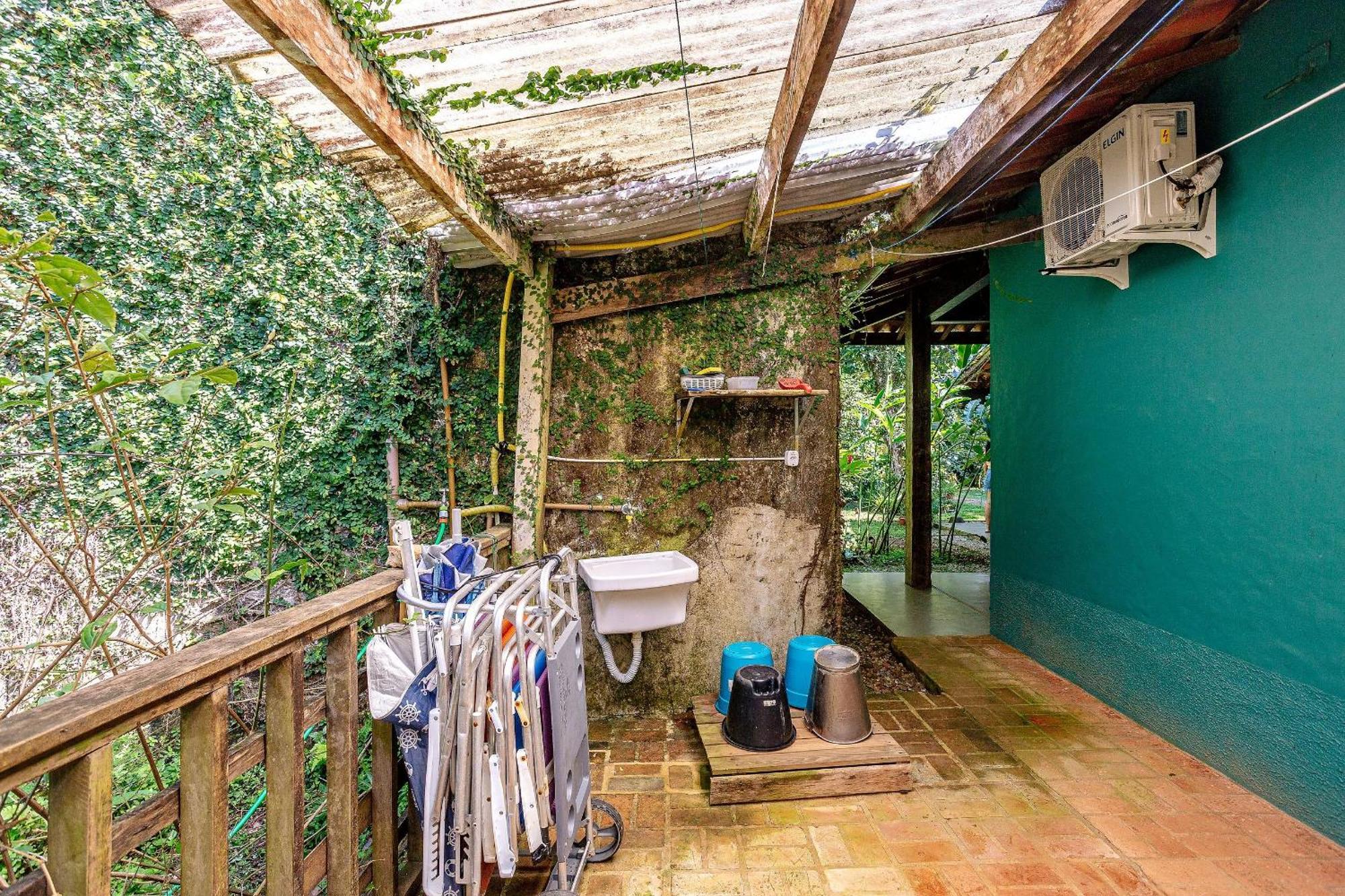 Casa Dos Passaros Na Areia A 20M Da Praia Da Baleia Com 3 Suites E 1 Dorm, Com Ar Condicionado, Wifi, Smart Tv, Cozinha Completa E Churrasqueira São Sebastião Exterior foto