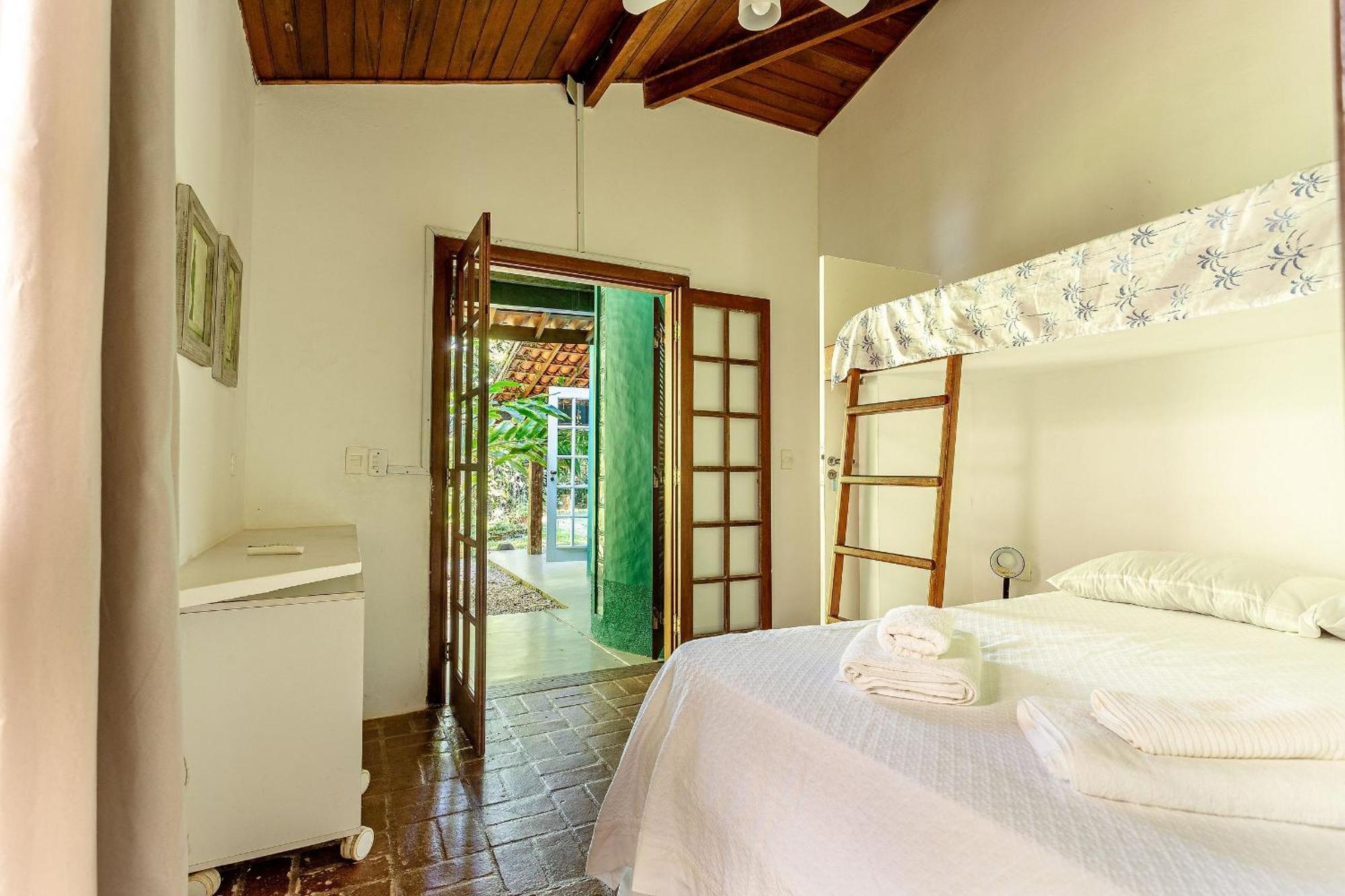 Casa Dos Passaros Na Areia A 20M Da Praia Da Baleia Com 3 Suites E 1 Dorm, Com Ar Condicionado, Wifi, Smart Tv, Cozinha Completa E Churrasqueira São Sebastião Exterior foto