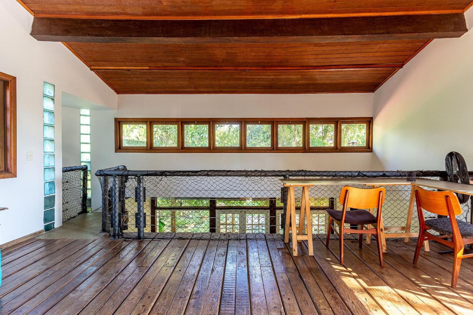 Casa Dos Passaros Na Areia A 20M Da Praia Da Baleia Com 3 Suites E 1 Dorm, Com Ar Condicionado, Wifi, Smart Tv, Cozinha Completa E Churrasqueira São Sebastião Exterior foto