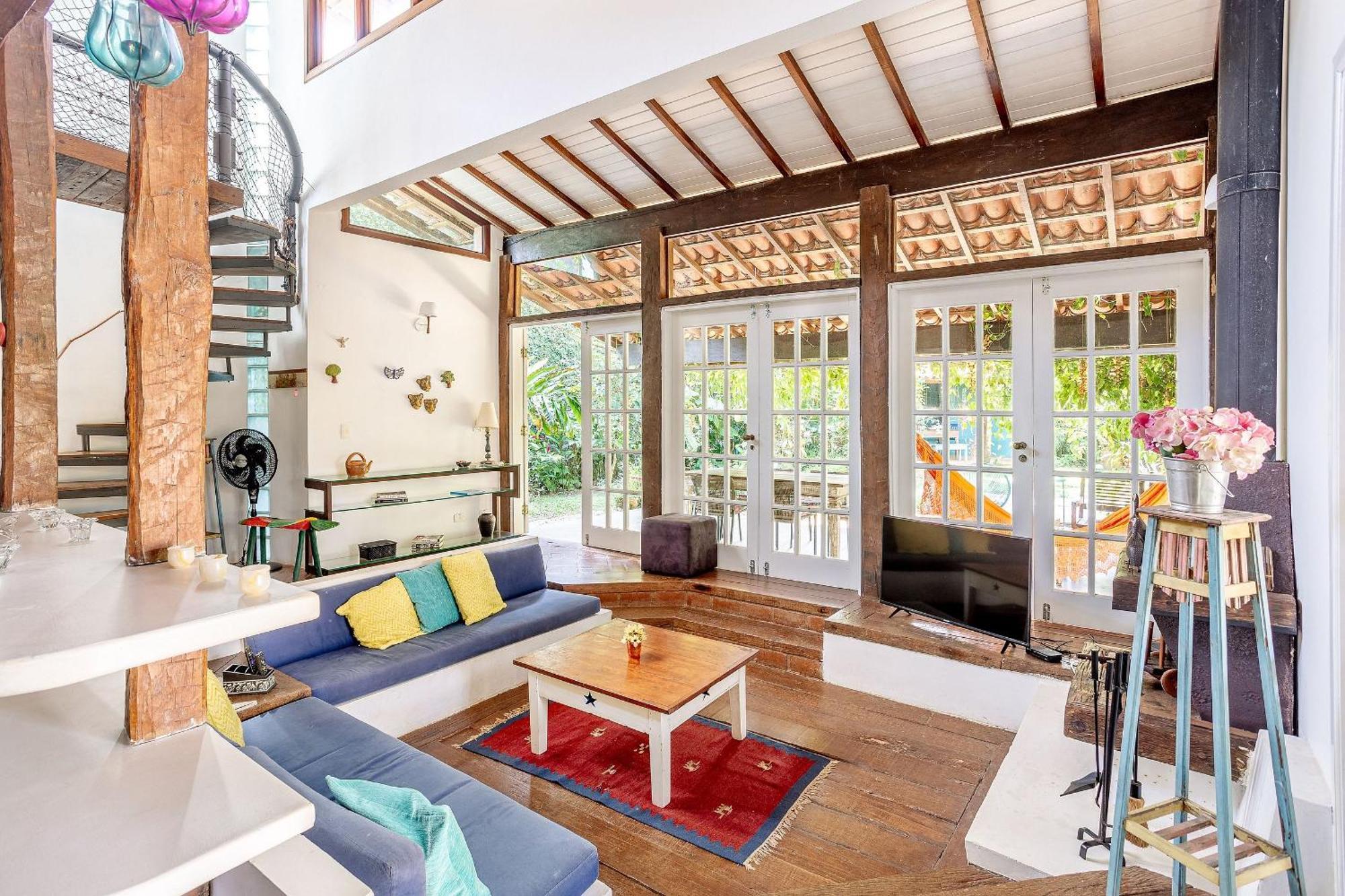 Casa Dos Passaros Na Areia A 20M Da Praia Da Baleia Com 3 Suites E 1 Dorm, Com Ar Condicionado, Wifi, Smart Tv, Cozinha Completa E Churrasqueira São Sebastião Exterior foto