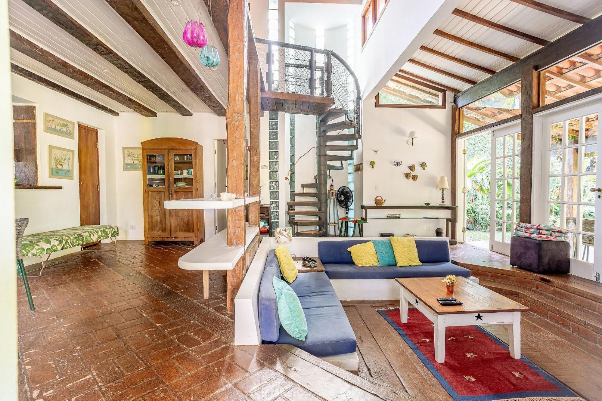 Casa Dos Passaros Na Areia A 20M Da Praia Da Baleia Com 3 Suites E 1 Dorm, Com Ar Condicionado, Wifi, Smart Tv, Cozinha Completa E Churrasqueira São Sebastião Exterior foto